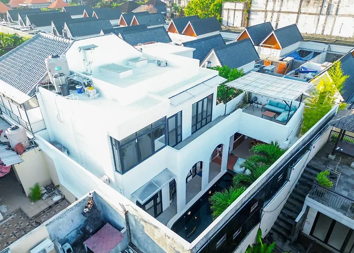 Villa Paros 3Br Greek Island Villa In Seminyak